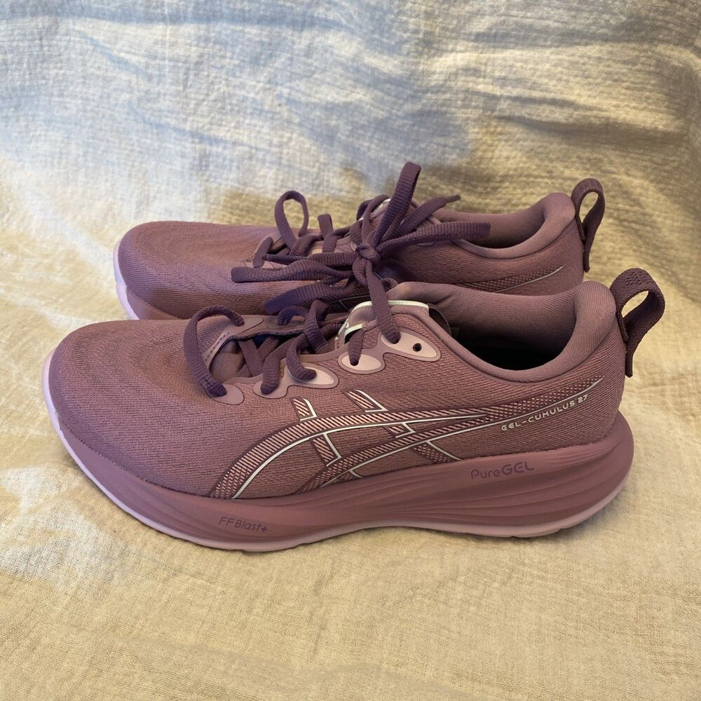 ASICS Gel Cumulus 27 Shoes Women’s Size 7 Purple Sneakers - Picture 3 of 8